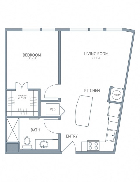 Ellington one bedroom one bathroom